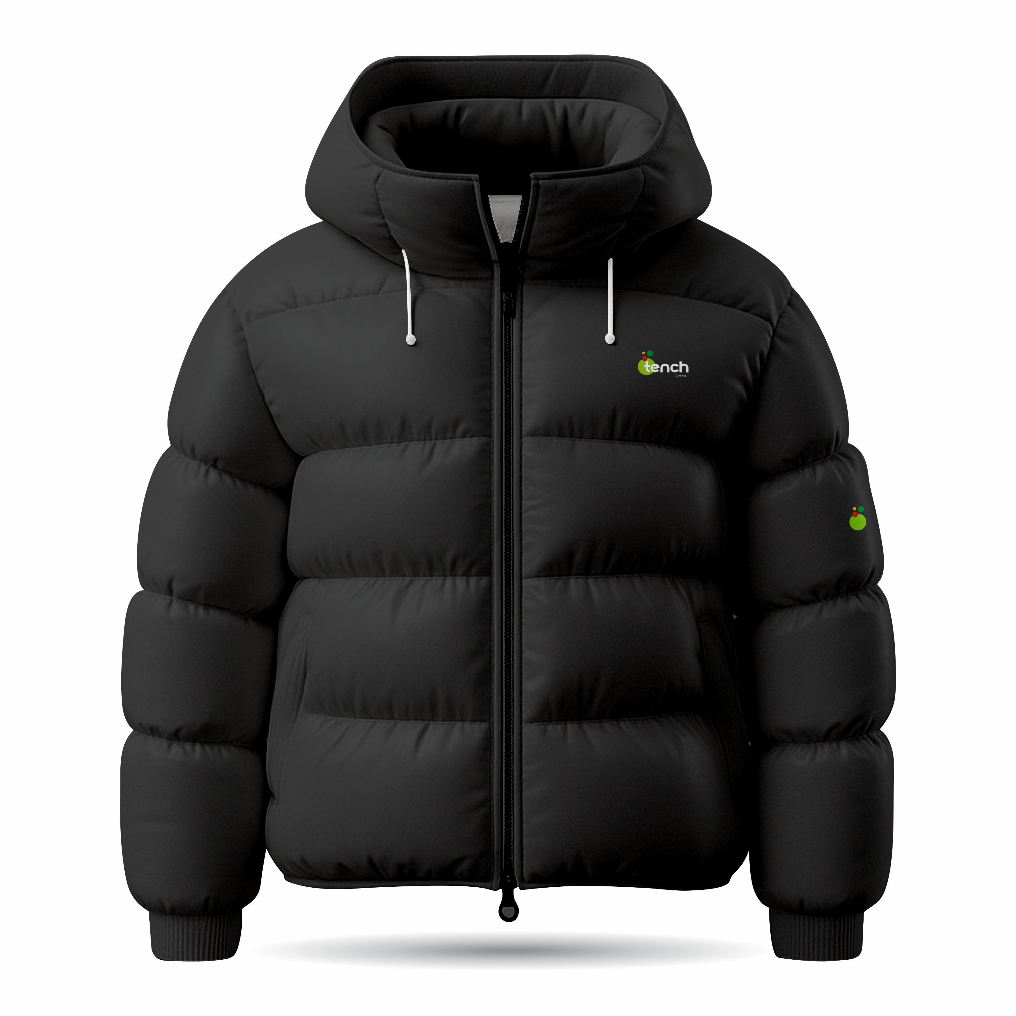 Women's Black Puffer Jacket – Classic Warmth with Modern Edge
