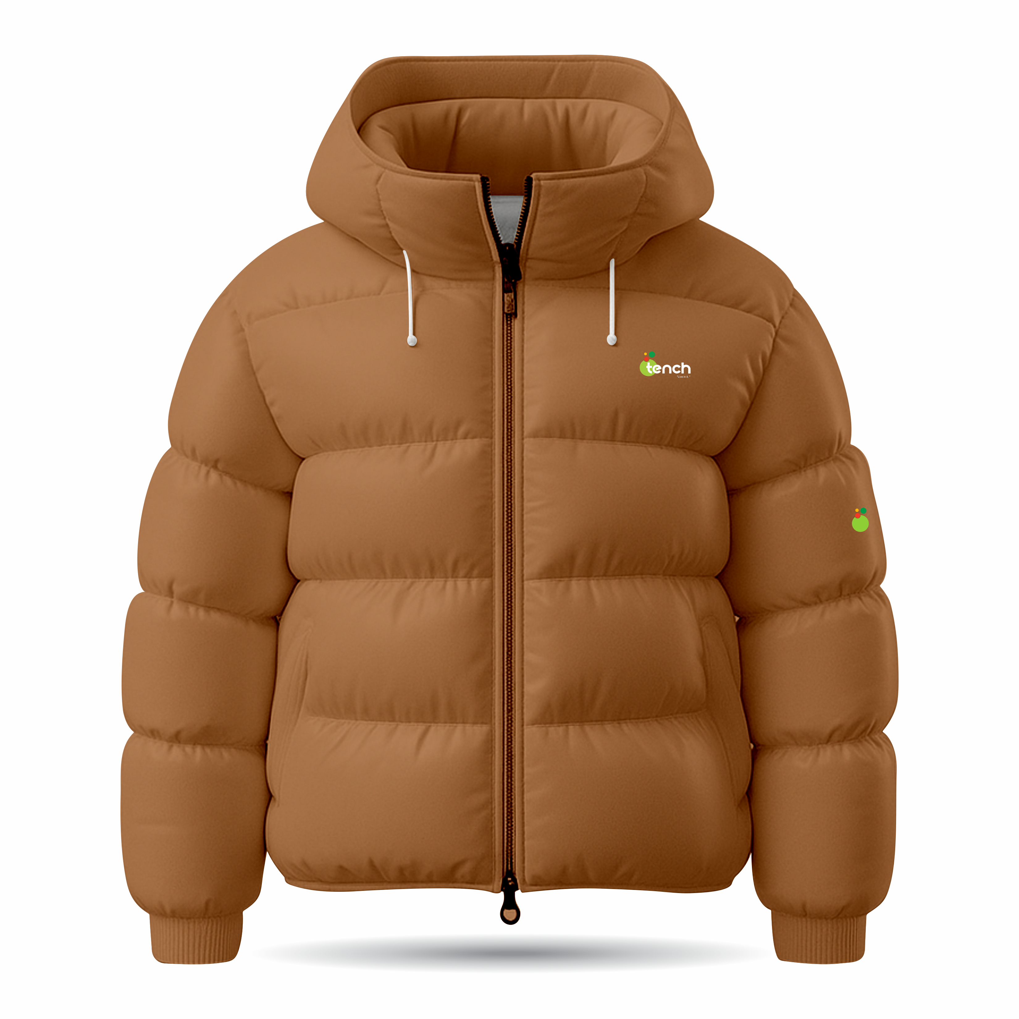 Women's Brown Puffer Jacket – Warmth Meets Everyday Style